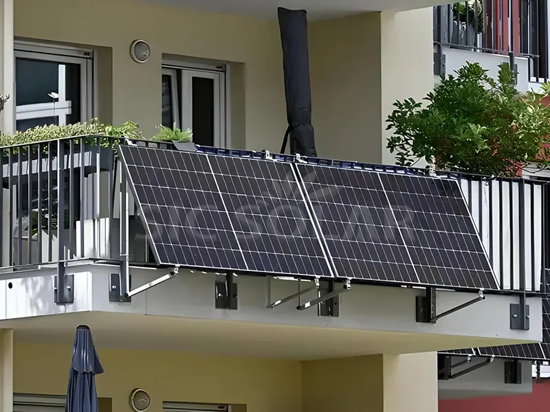 Staffa solare facile per balcone da 2KW in Irlanda