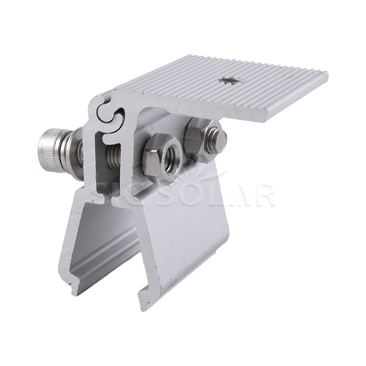 Clip in alluminio Lok solare morsetto