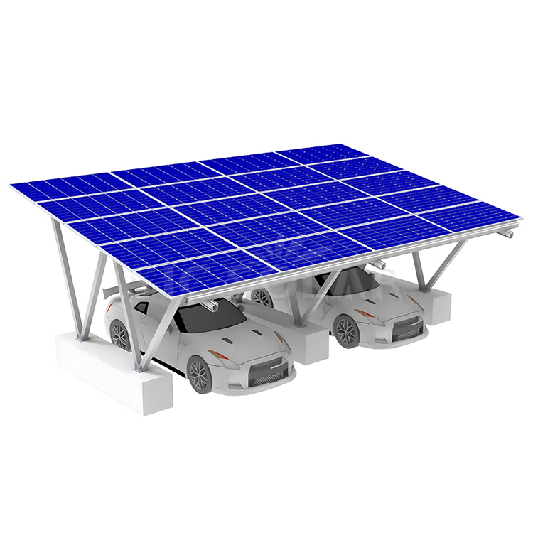 Strutture per posti auto coperti solari